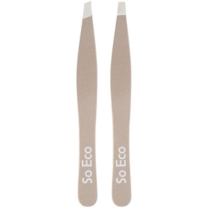 Duo de pinces à épiler - Beige