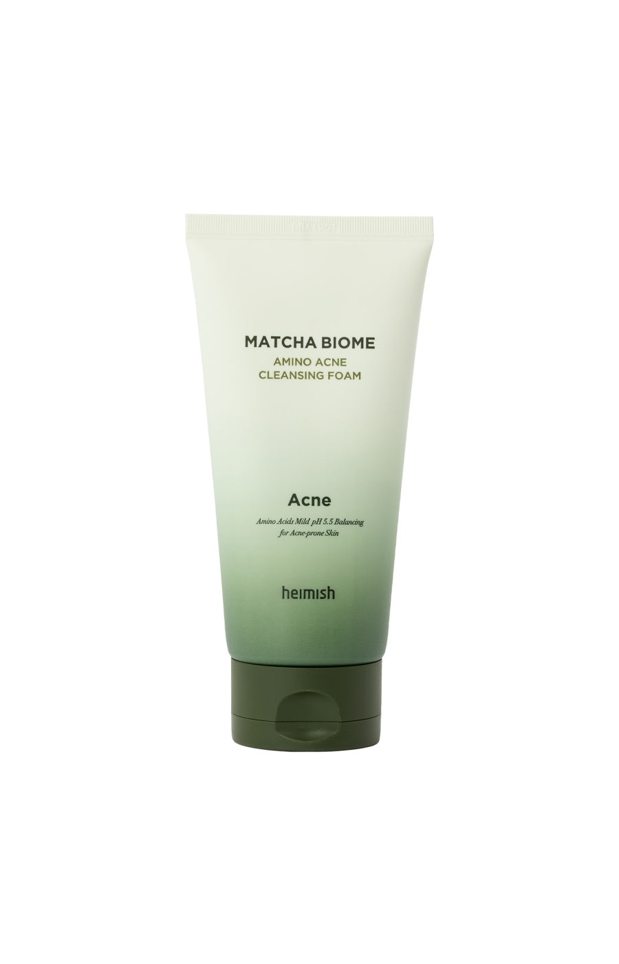 Heimish - Mousse nettoyante anti-acné - Matcha Biome & Acide salicylique - Peaux grasses