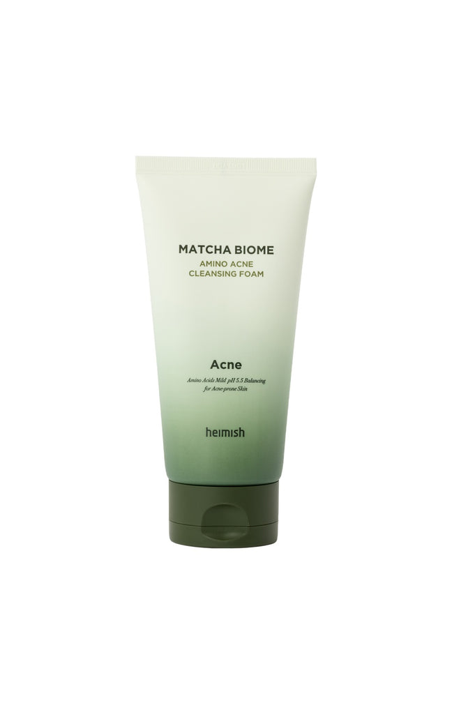 Heimish - Mousse nettoyante anti-acné - Matcha Biome & Acide salicylique - Peaux grasses