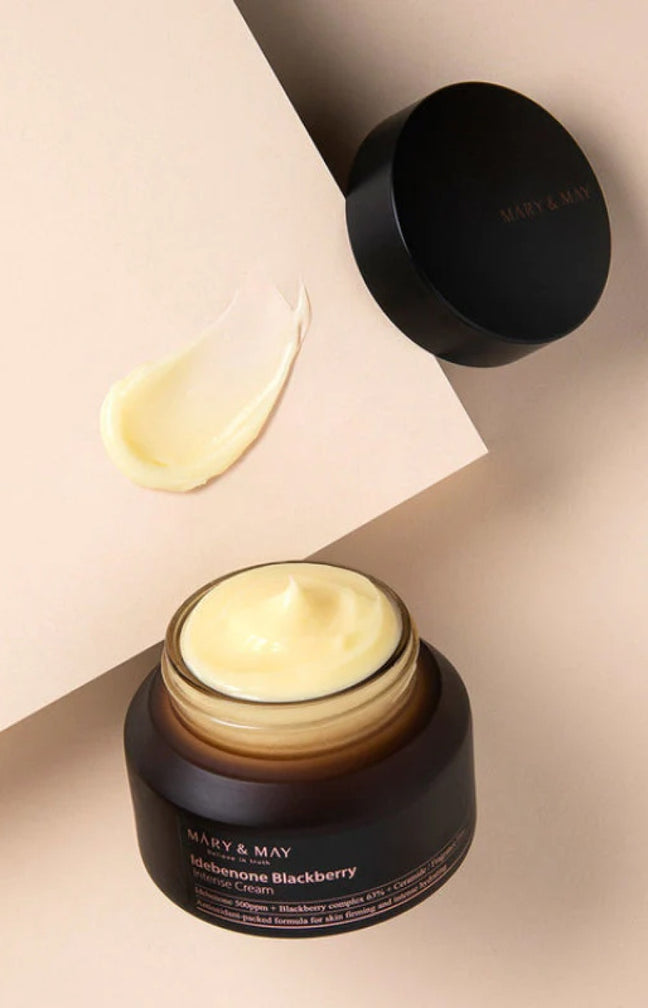 Mary&May - Crème anti-âge intensive - Idébénone et complexe de mûre - Visage
