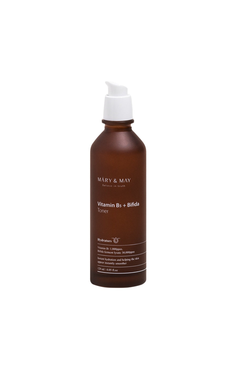 Mary & May - Lotion tonique hydratante - Vitamine B5 & Bifida - Visage - 120 ml