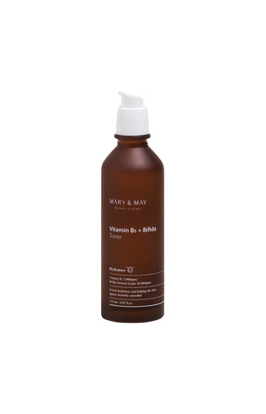 Mary & May - Lotion tonique hydratante - Vitamine B5 & Bifida - Visage - 120 ml