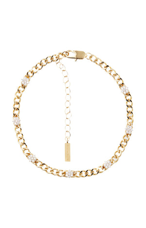 Bracelet de Cheville - Gigi - Laiton argenté