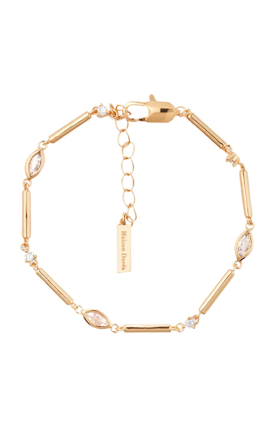 Bracelet - Marquise - Laiton doré