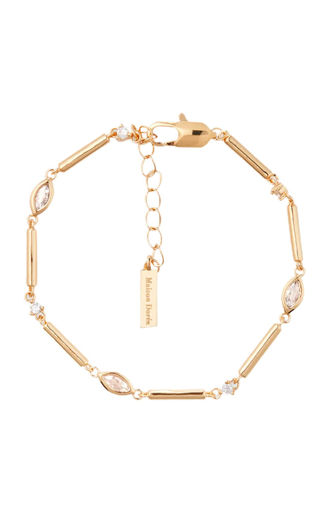 Bracelet - Marquise - Laiton doré