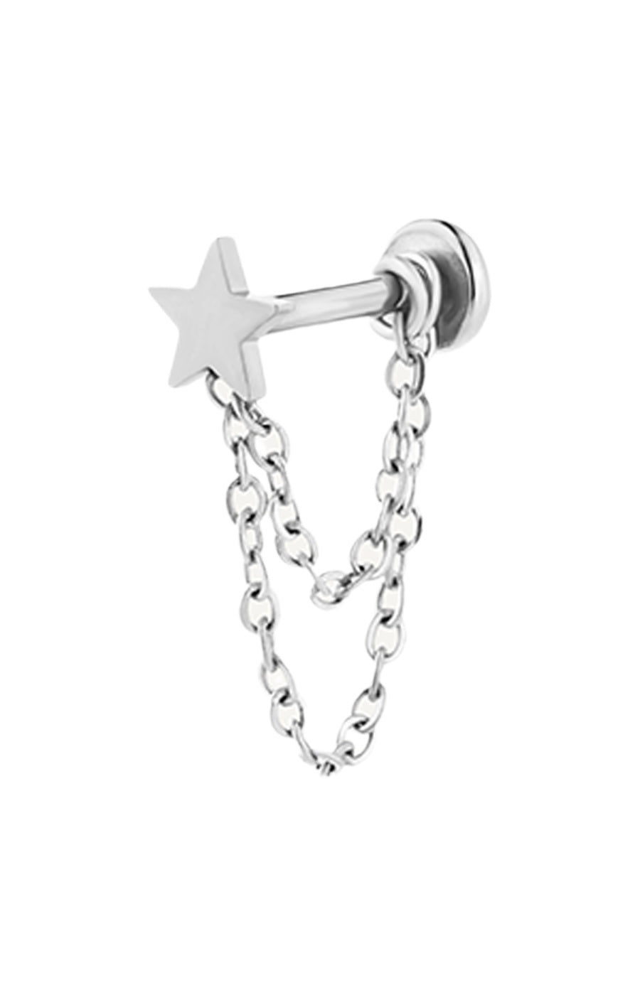 Piercing - Sway - Laiton argenté