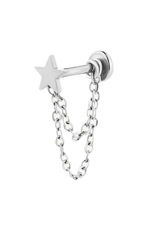 Piercing - Sway - Laiton argenté