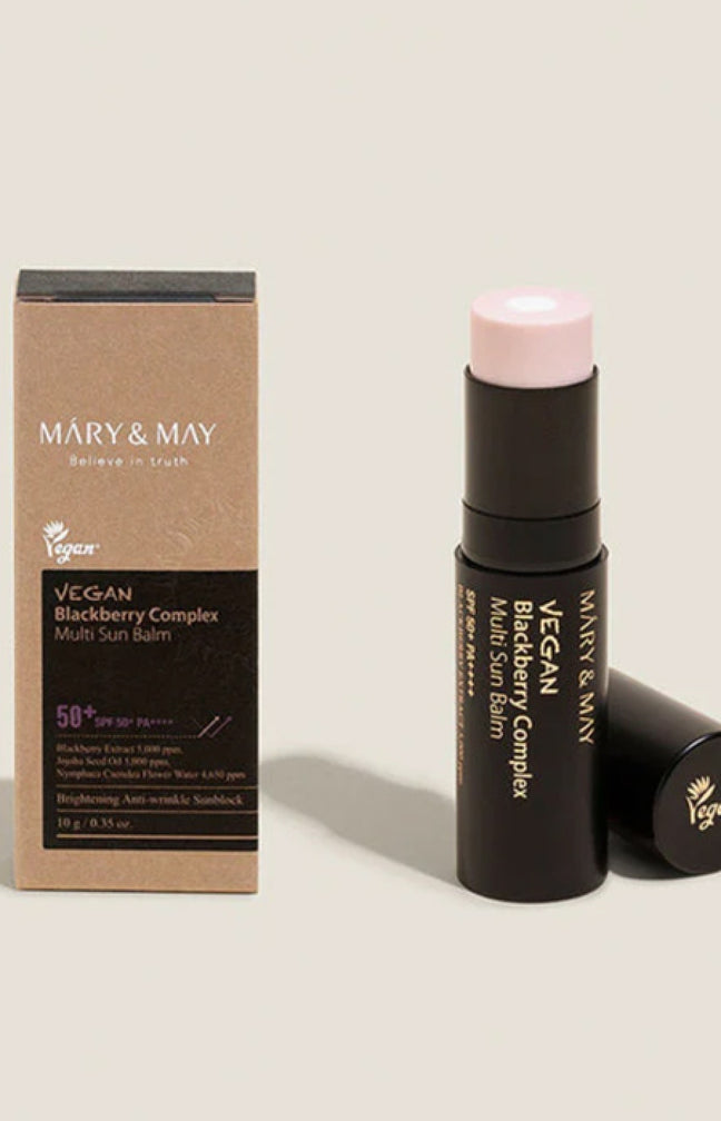 Mary&May - Baume solaire SPF 50+ - Mûre - Visage - 10 g