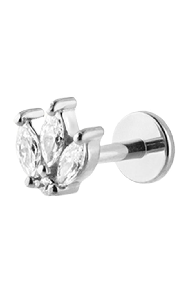 Piercing - Queen - Laiton argenté