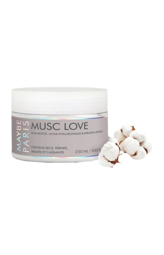 Soin botox - Musc Love - Cheveux secs, ternes & abimés - 250 ml
