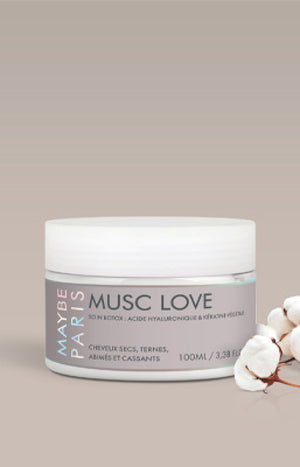 Soin botox - Musc Love - Cheveux secs, ternes & abimés - 100 ml