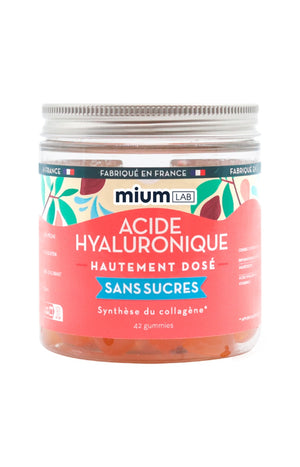 Gummies acide hyaluronique - Pêche - Sans sucres - 21 jours
