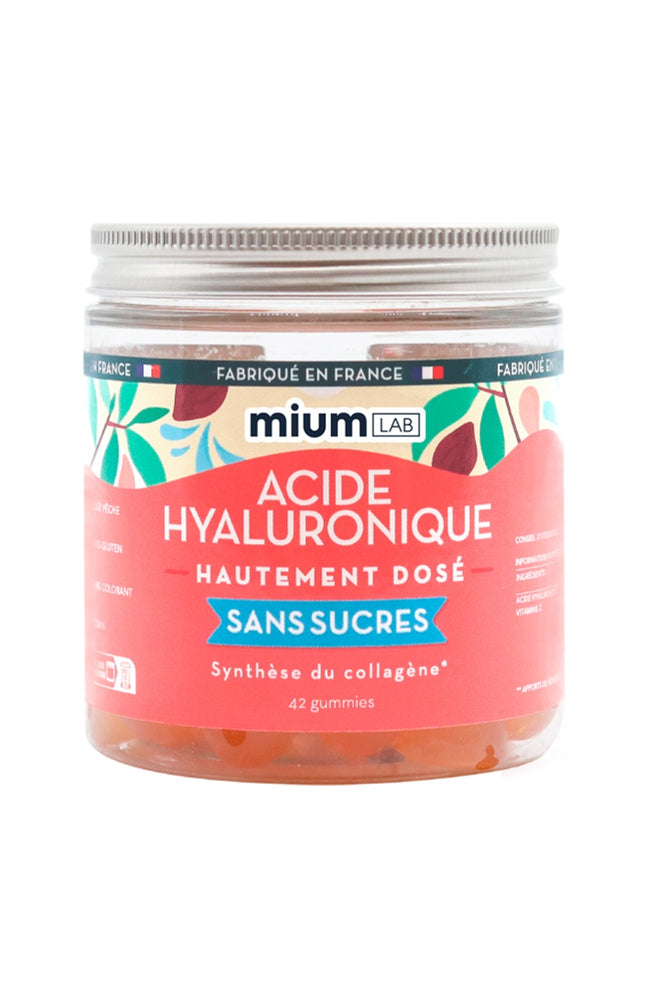 Gummies acide hyaluronique - Pêche - Sans sucres - 21 jours