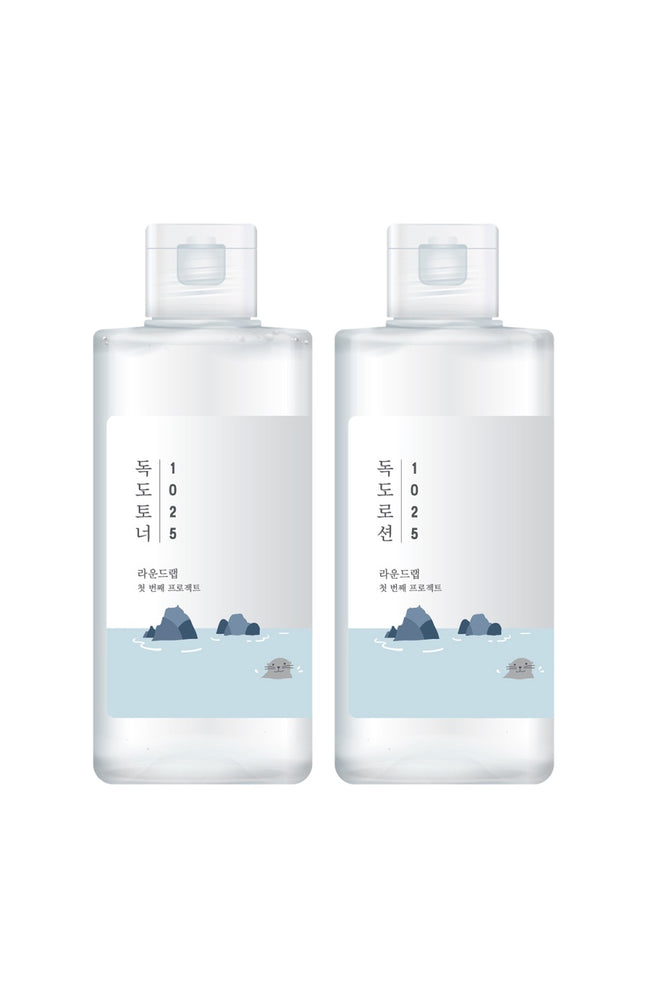 Round Lab - Duo lotion tonique - Visage - 2 x