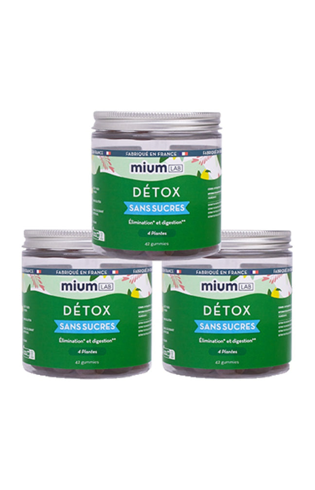 Cure gummies detox - Citron - Sans sucres - 2 mois