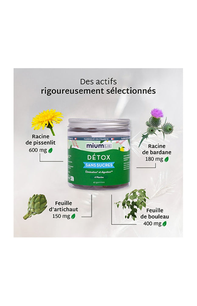 Cure gummies detox - Citron - Sans sucres - 2 mois