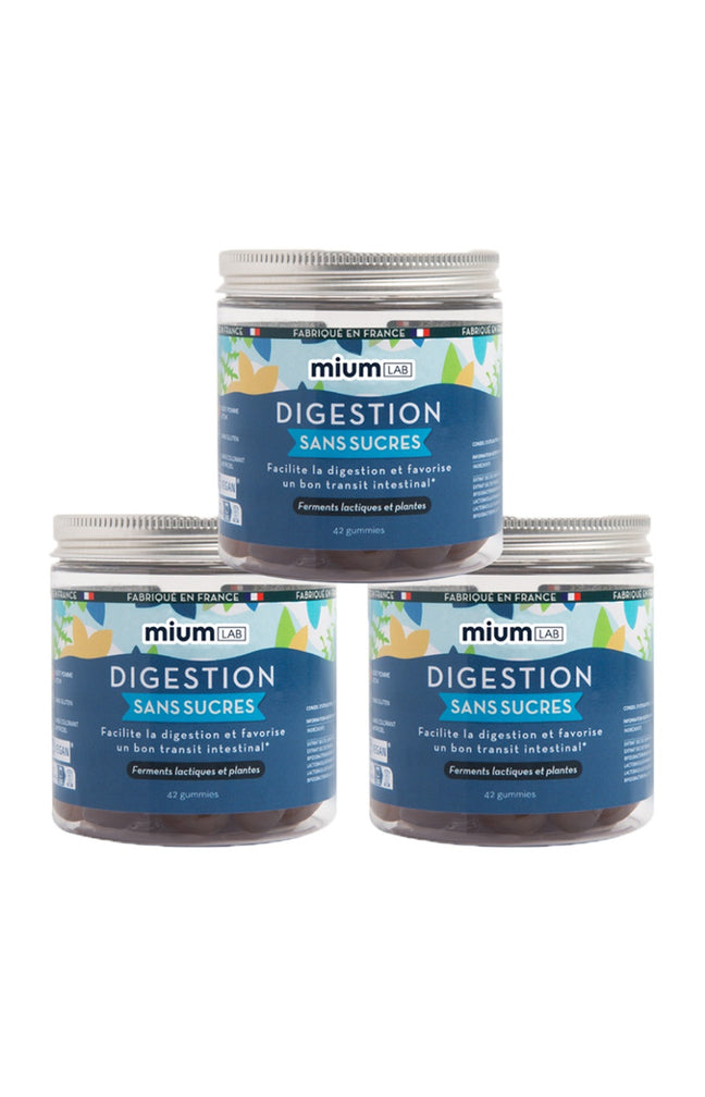Cure gummies digestion - Pomme & litchi - Sans sucres - 2 mois
