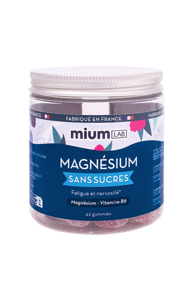 Gummies magnésium - Fruit rouges - Sans sucres - 21 jours