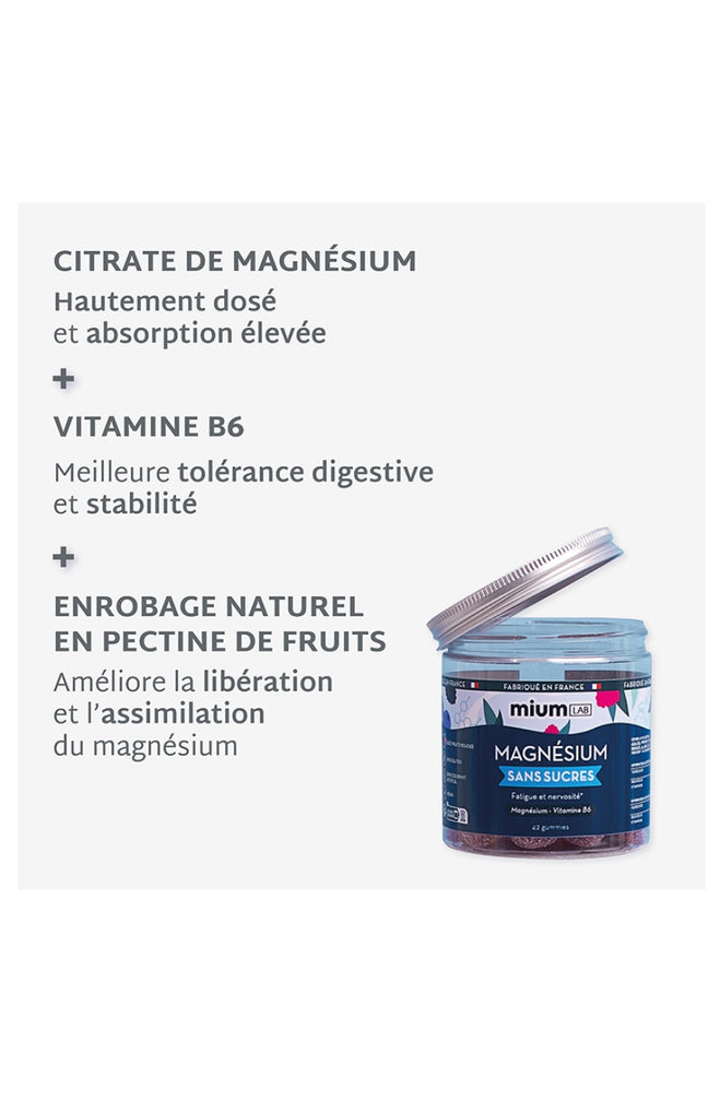 Cure gummies magnésium - Fruit rouges - Sans sucres - 2 mois