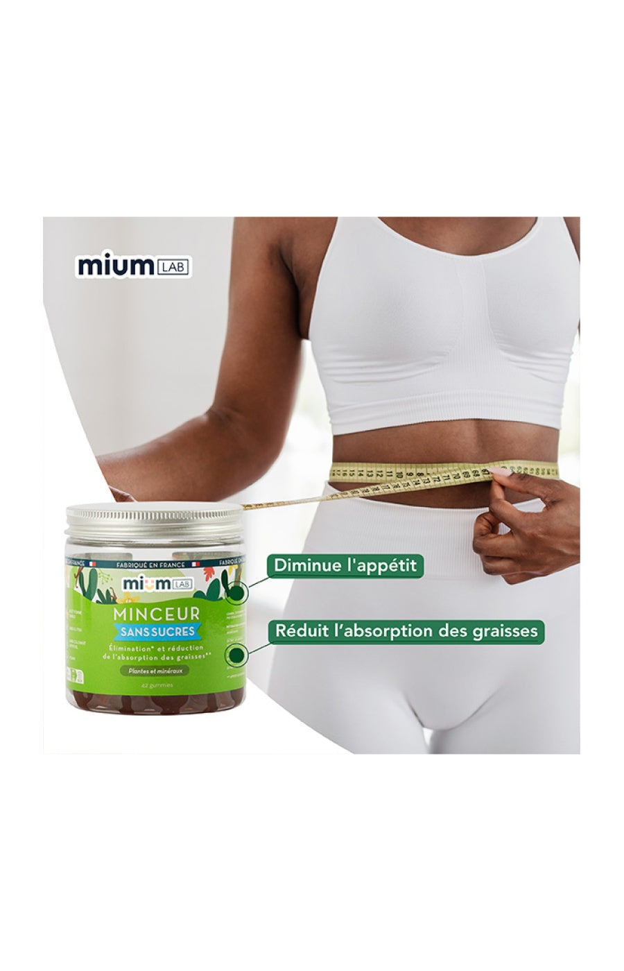 Gummies minceur - Pomme & vanille - Sans sucres - 21 jours