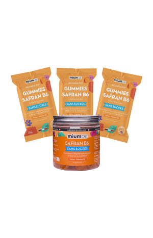 Cure gummies équilibre émotionnel - Pêche & hibiscus - Sans sucres - 3 mois