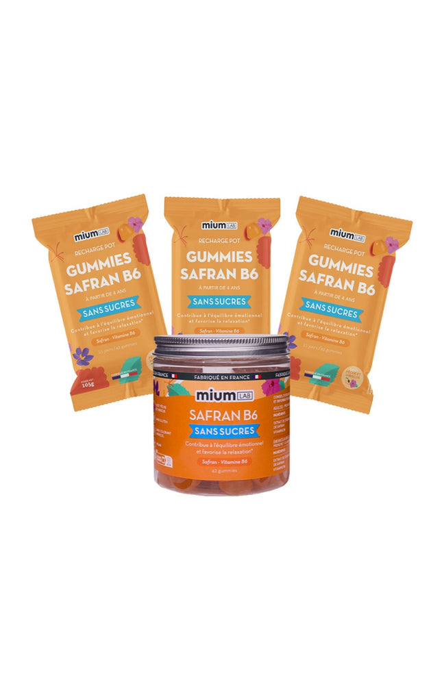 Cure gummies équilibre émotionnel - Pêche & hibiscus - Sans sucres - 3 mois