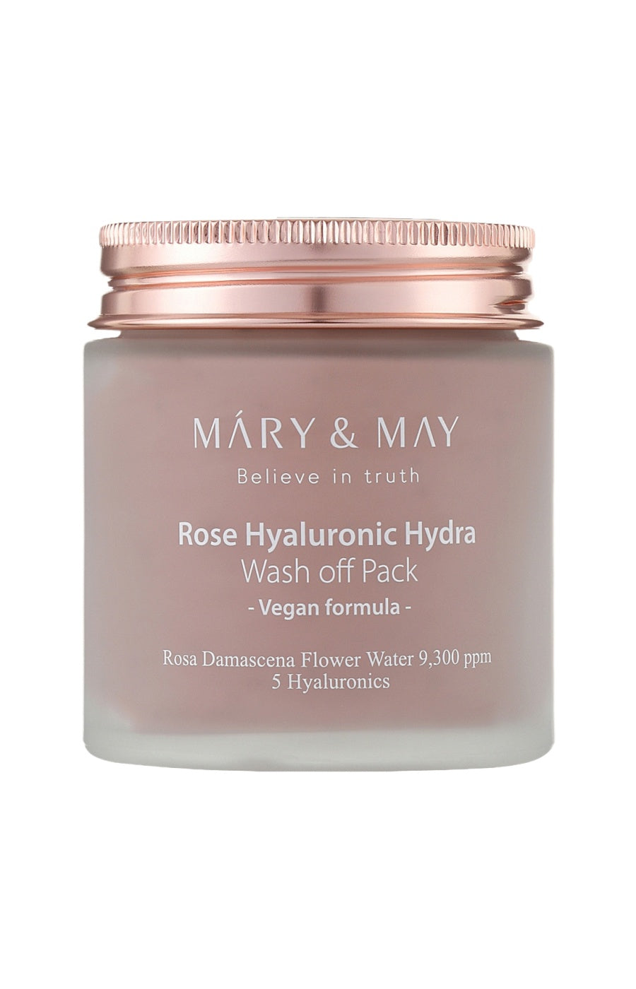 Mary&May - Masque hydratant - Acide hyaluronique & rose - Visage