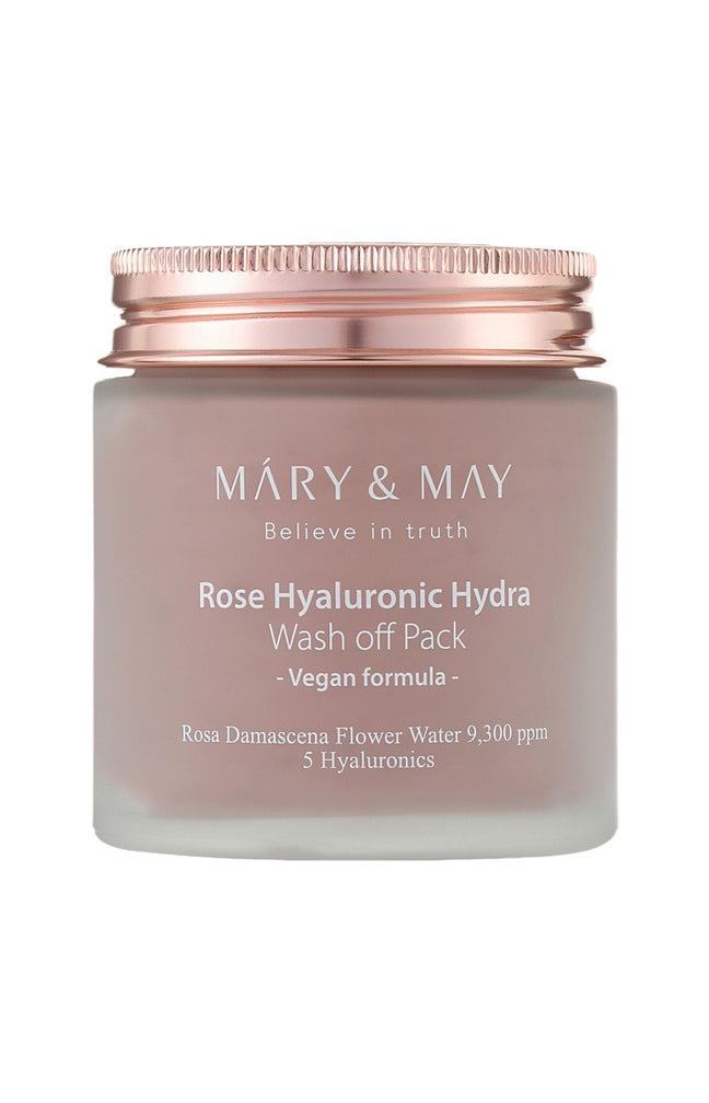 Mary&May - Masque hydratant - Acide hyaluronique & rose - Visage