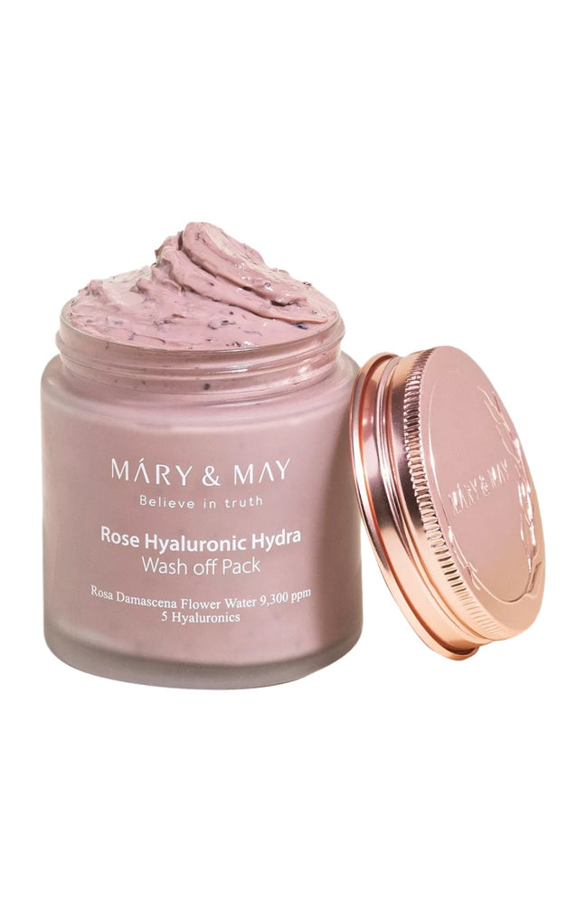 Mary&May - Masque hydratant - Acide hyaluronique & rose - Visage