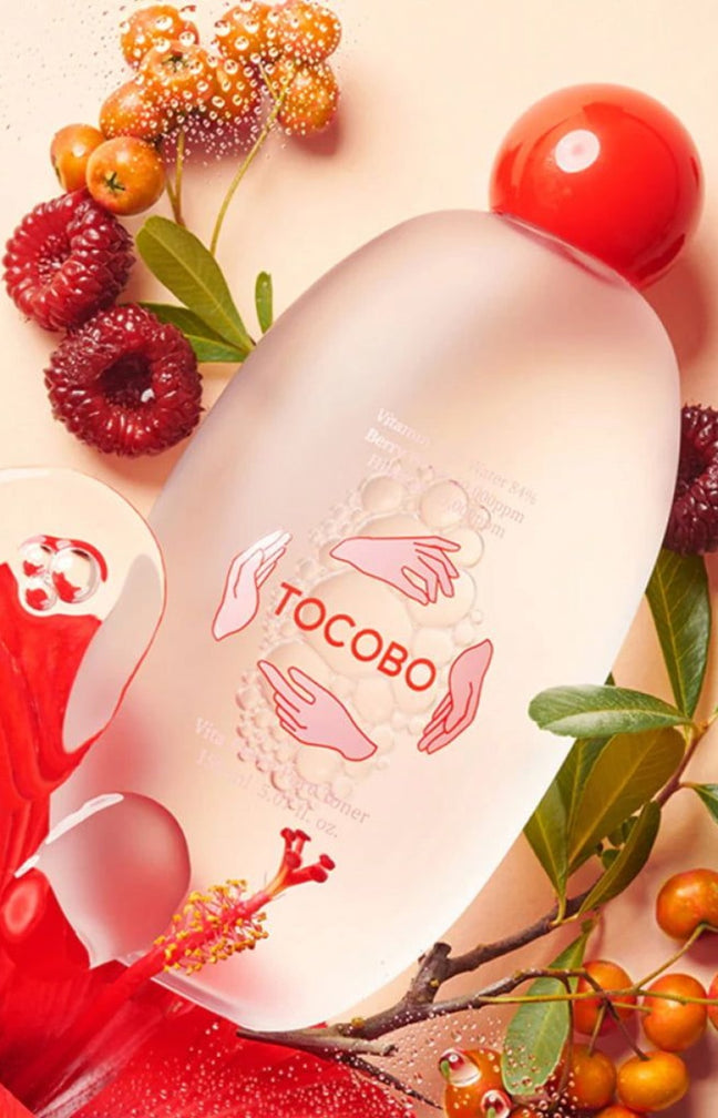 Tocobo - Lotion tonique éclat - Eau de baies & hibiscus - Visage - 150 ml