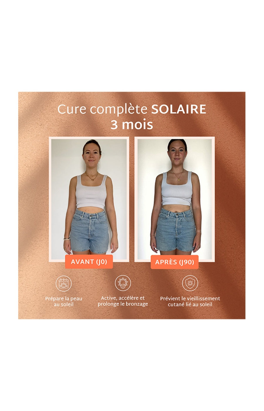 Gummies solaire - Autobronzant & préparation au soleil - Citron - Sans sucres - 21 jours