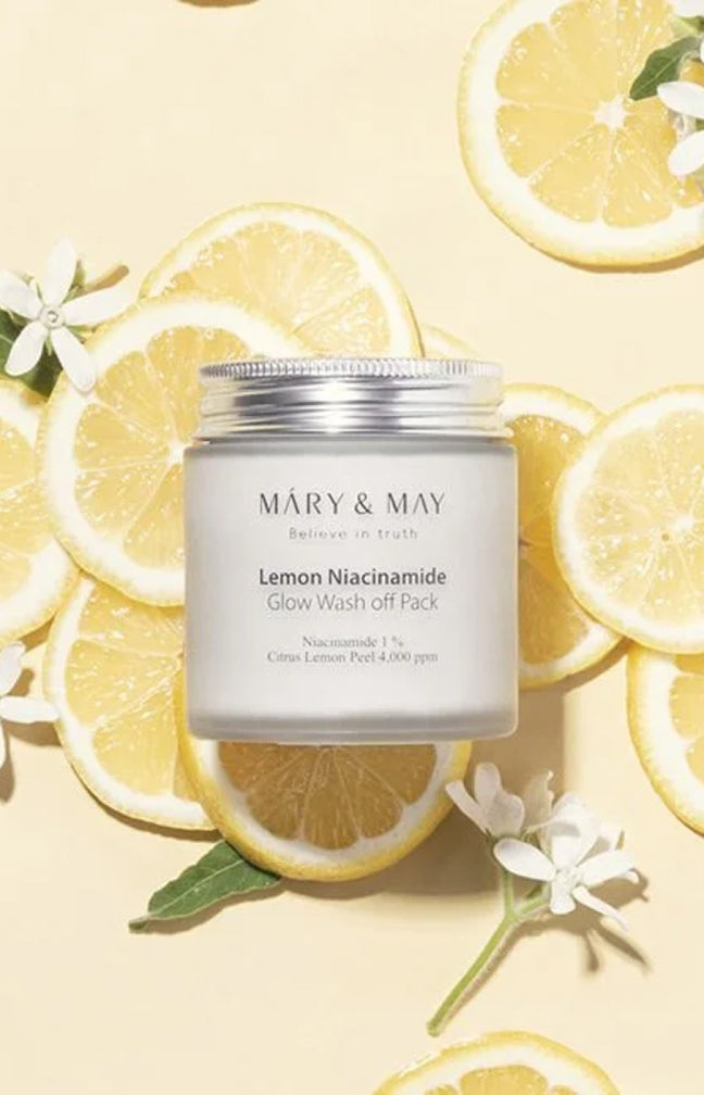 Mary&May - Masque éclat - Niacinamide & citron - Visage