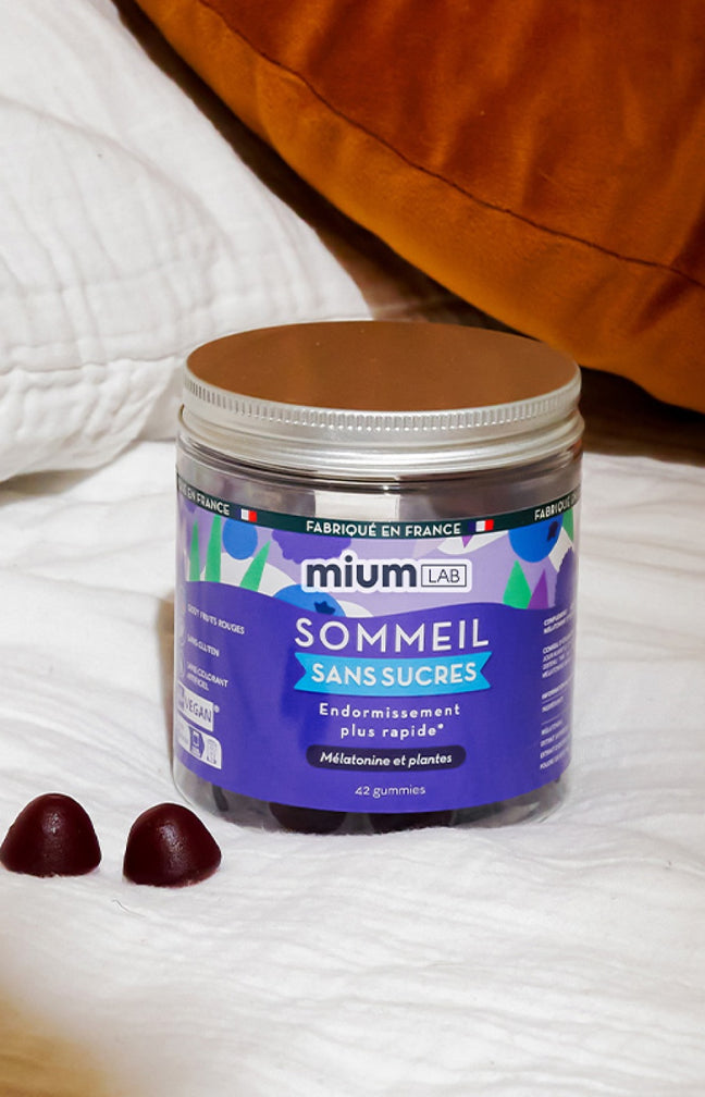 Cure gummies sommeil - Mûre & myrtille - Sans sucres - 3 mois