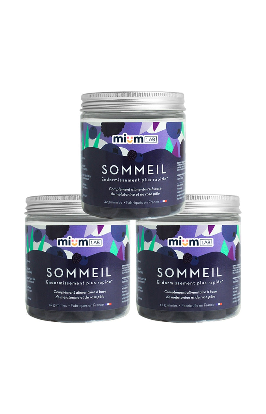 Cure gummies sommeil - Mûre & myrtille - 2 mois