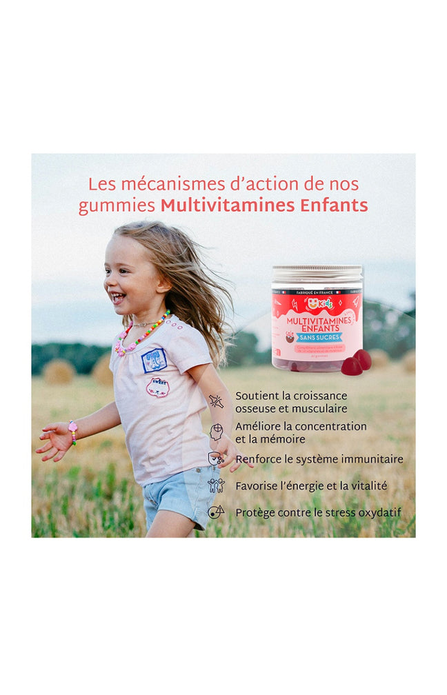 Gummies multivitaminées - Cola -  Enfant - 21 jours