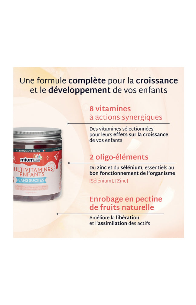 Gummies multivitaminées - Cola -  Enfant - 21 jours