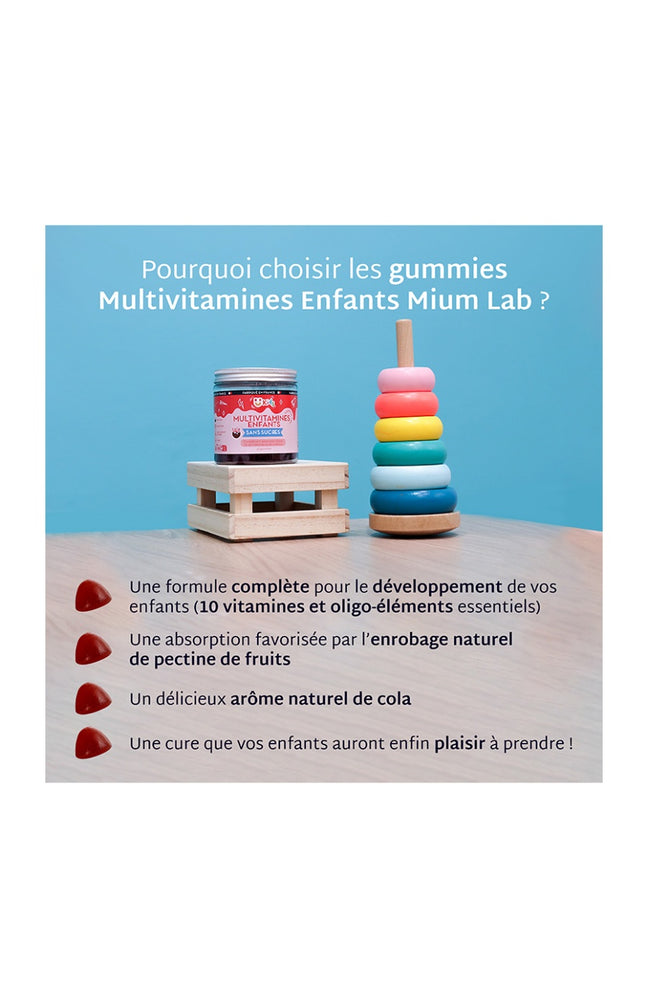 Gummies multivitaminées - Cola -  Enfant - 21 jours
