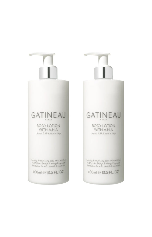 Lotions hydratantes - AHA - Corps - 2 x 400 ml