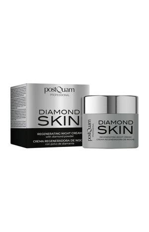 Crème de nuit régénaratrice - Acide hyaluronique & poudre de diamant - Peaux matures