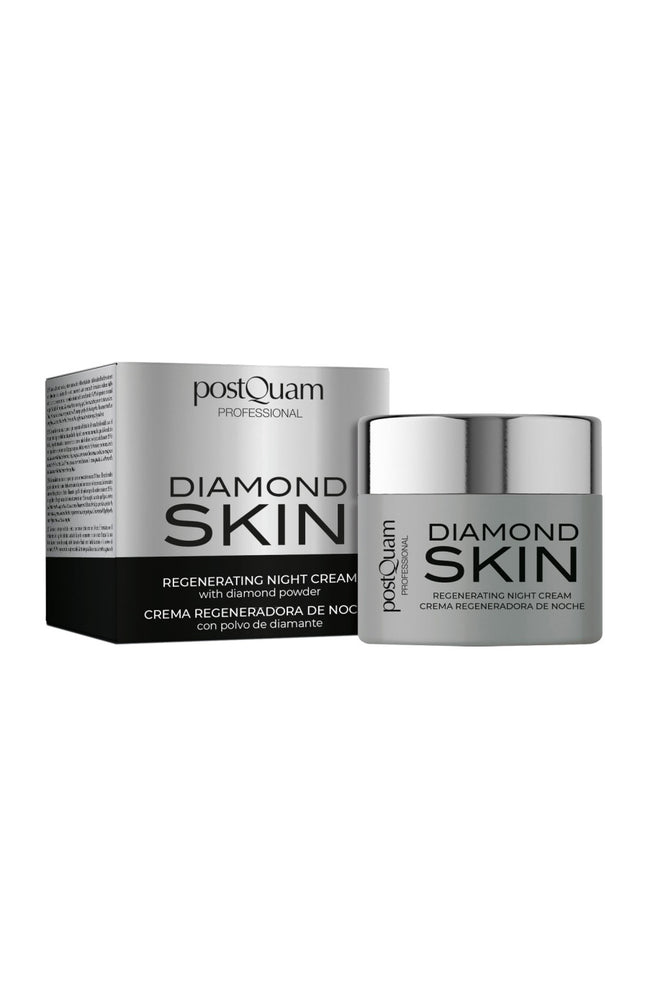 Crème de nuit régénaratrice - Acide hyaluronique & poudre de diamant - Peaux matures