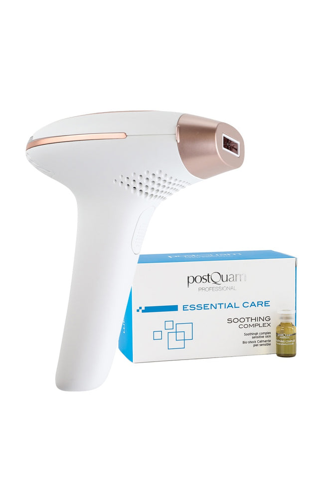 Epilateur laser & ampoules apaisantes - Visage & corps - 2 produits
