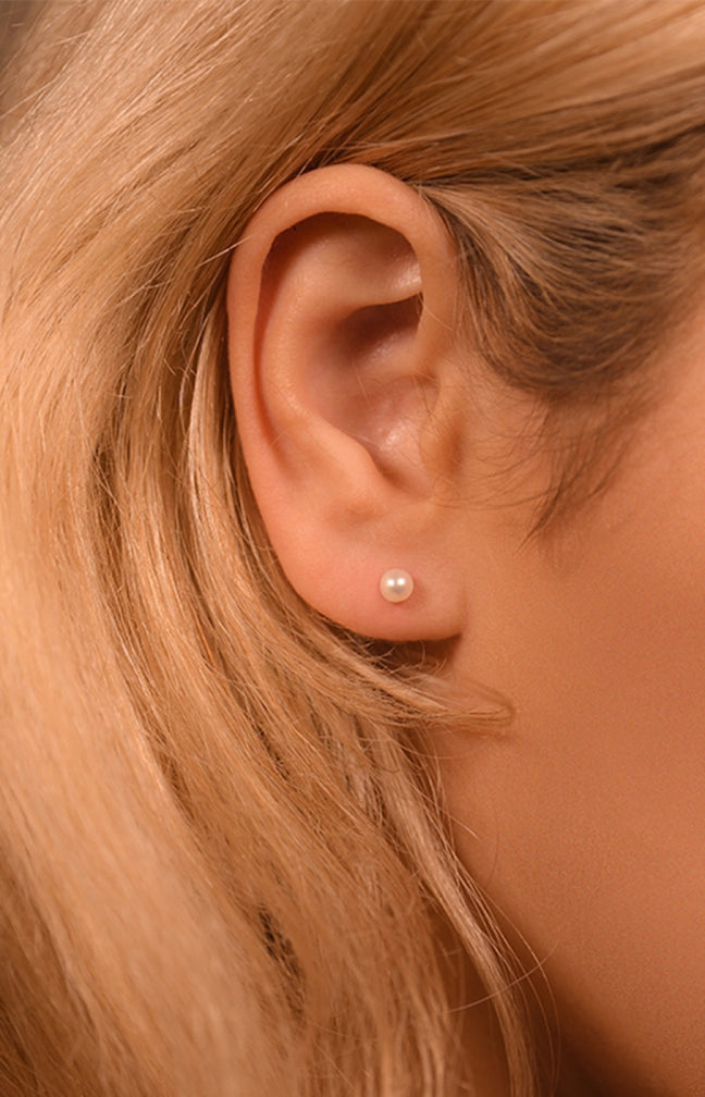 Boucles d'oreilles - My Pearl - Or jaune 375/1000 & perle d'eau douce