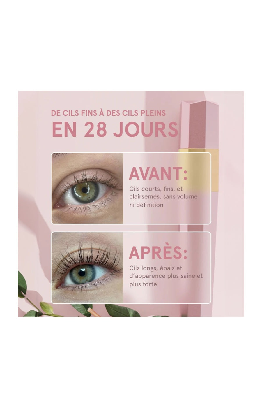 Sérum de croissance - Cils - Roselash Advanced - 3 ml