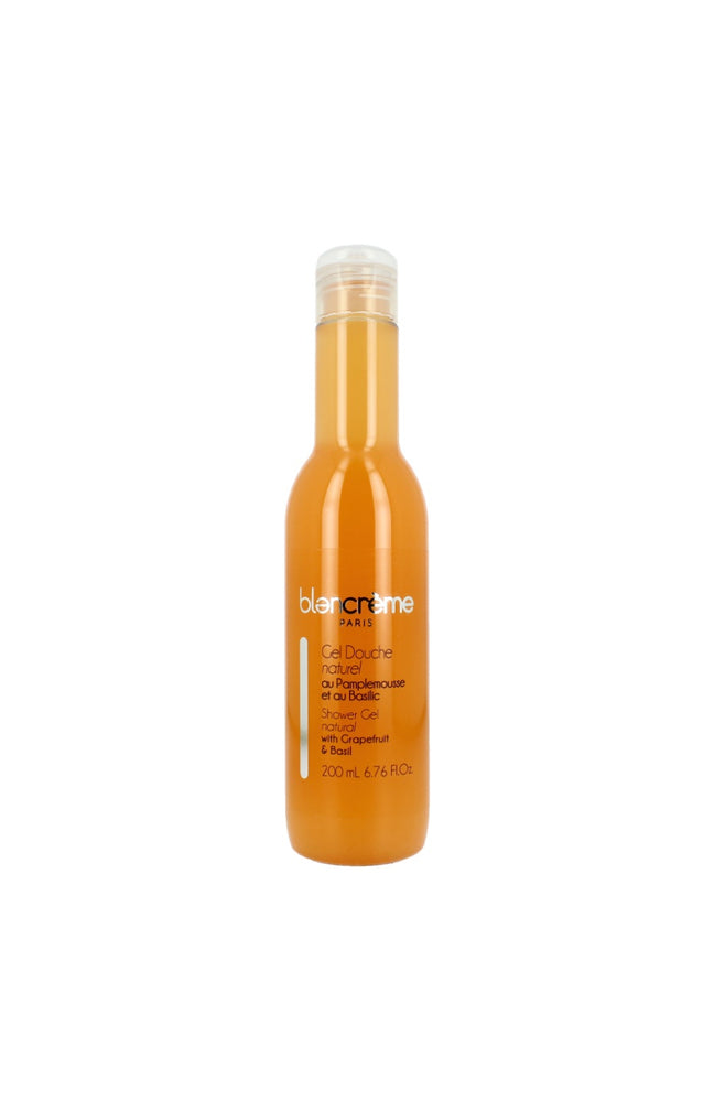 Gel douche naturel - Pamplemousse & basilic - 200 ml