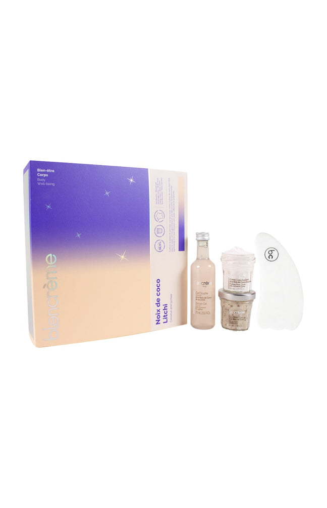 Coffret soins parfumés - Coco & litchi - Corps - 4 produits