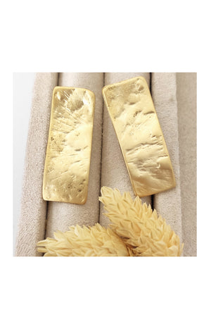 Boucles d'oreilles - Laiton plaqué or