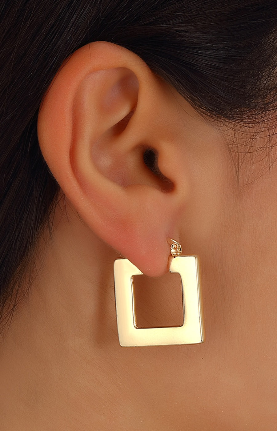 Boucles d'oreilles - Laiton plaqué or