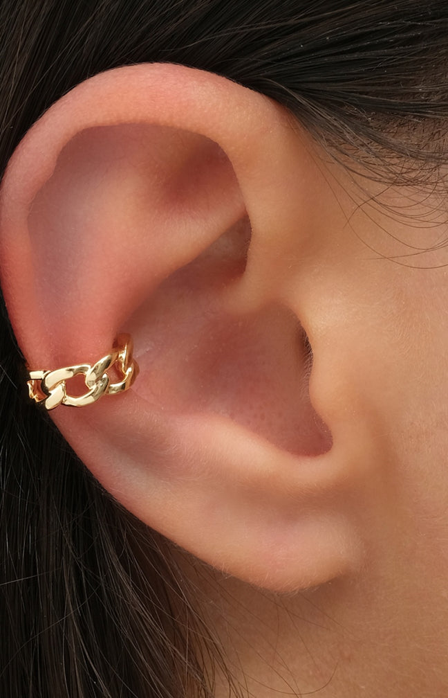 Earcuff - Laiton plaqué or
