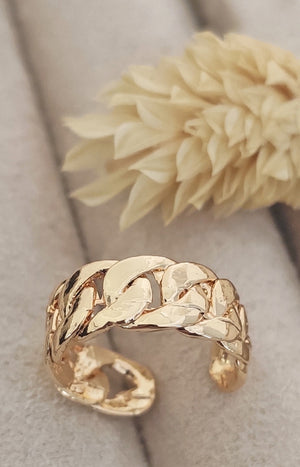 Earcuff - Laiton plaqué or