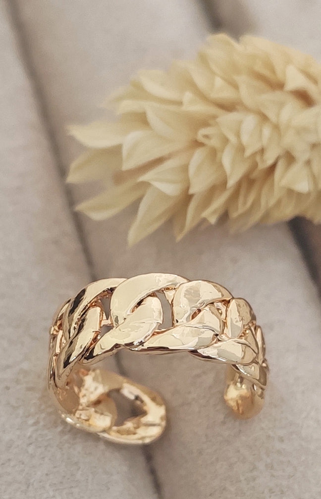 Earcuff - Laiton plaqué or